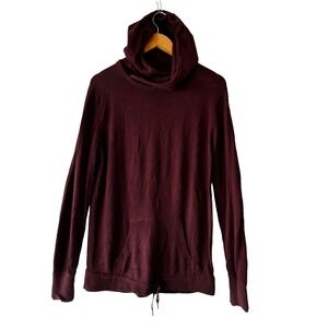 Lululemon Maroon Sweet Savasana Bordeaux Drama Pullover Size 10 (?)